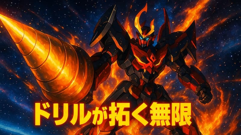 グレンラガン最終形態、ドリルと可能性の結晶｜超銀河と天元突破【検証】 