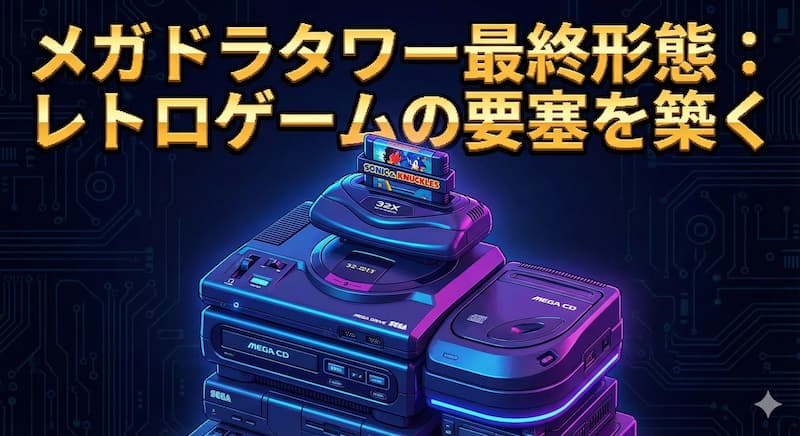 メガドラ タワー 最終形態の全貌！しくじり先生の背景とミニ2の再現度 